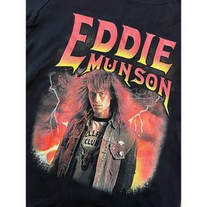 NWOT Netflix Eddie Munson Shirt Kids M